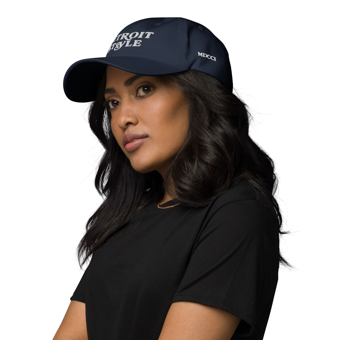 'Detroit Style' Dad Hat (w 'MDCCI' Side Design)