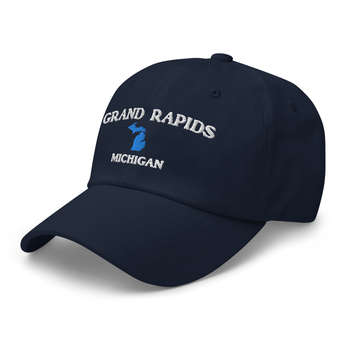 'Grand Rapids Michigan' Dad Hat (w/ Michigan Outline)