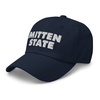 Michigan 'Mitten State' Dad Hat (Geometric Sans Font)