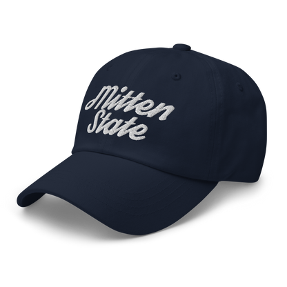 Michigan 'Mitten State' Dad Hat (Script Font)