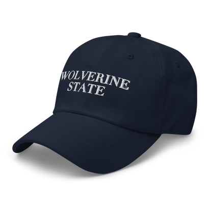 Michigan 'Wolverine State' Dad Hat (Didone Font)