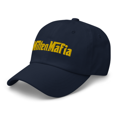 Michigan 'MittenMafia' Dad Hat (Gangster Font) | Gold Embroidery