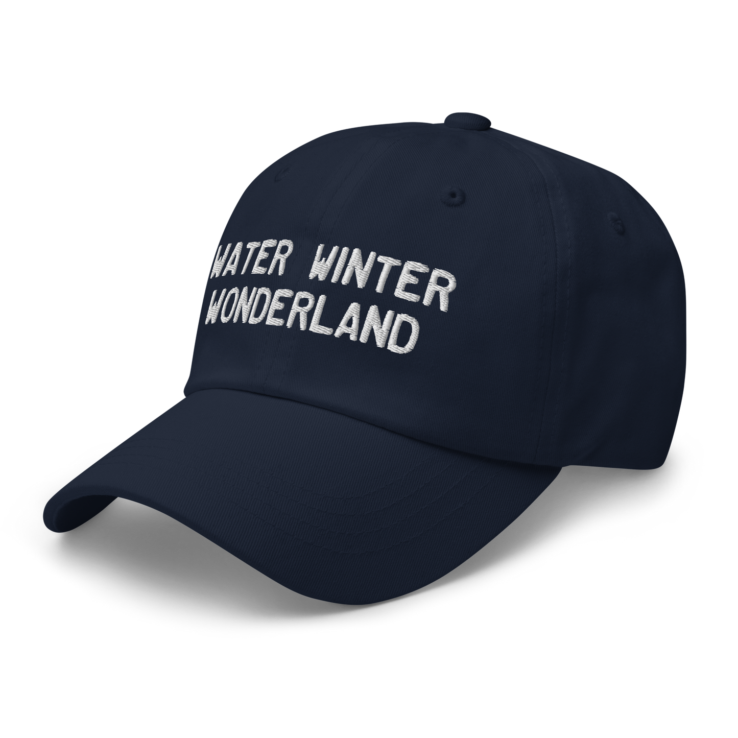 Michigan 'Water Winter Wonderland' Dad Hat (Licence Plate Font)