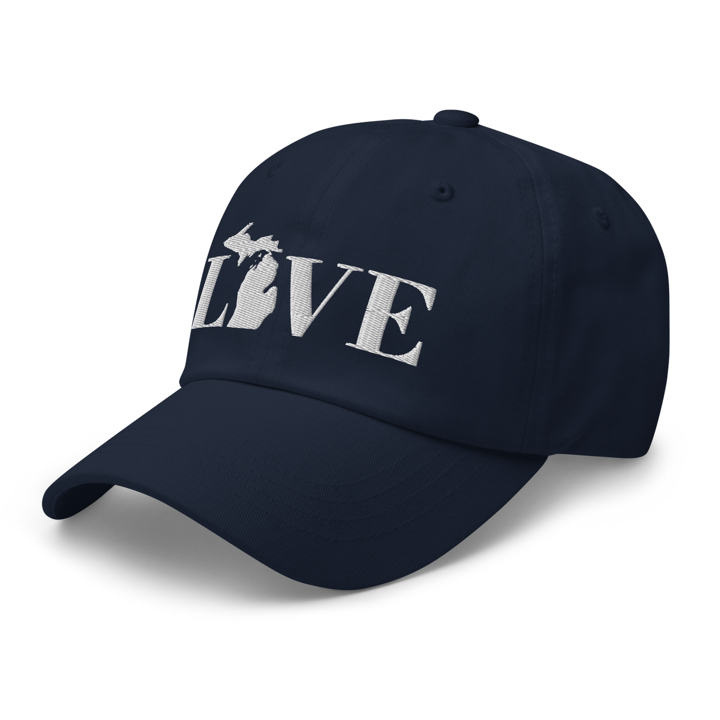 Michigan 'Love' Dad Hat (Didone Font)