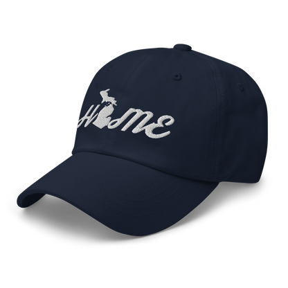 Michigan 'Home' Dad Hat (Script Font)