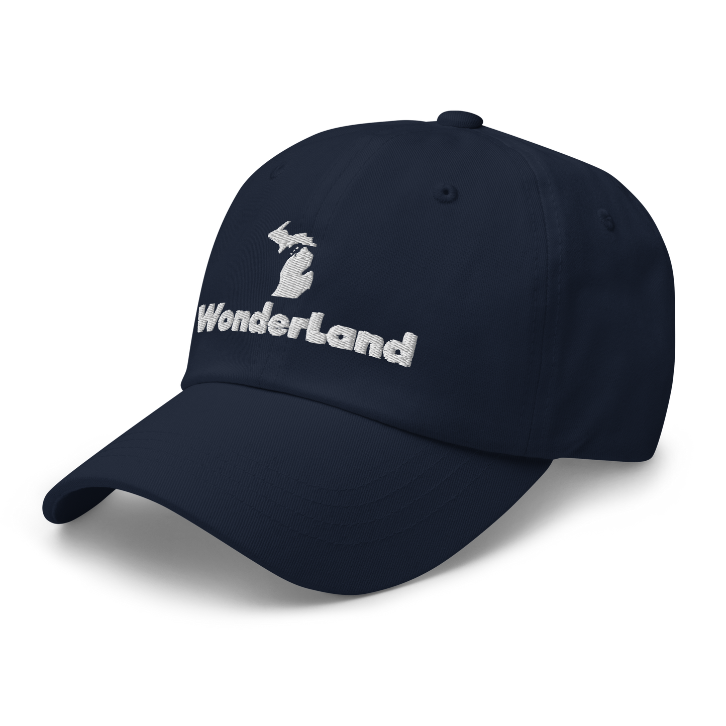 Michigan 'Wonderland' Dad Hat (Geometric Sans Font)