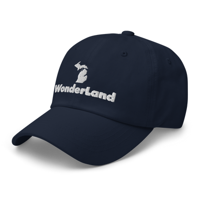 Michigan 'Wonderland' Dad Hat (Geometric Sans Font)