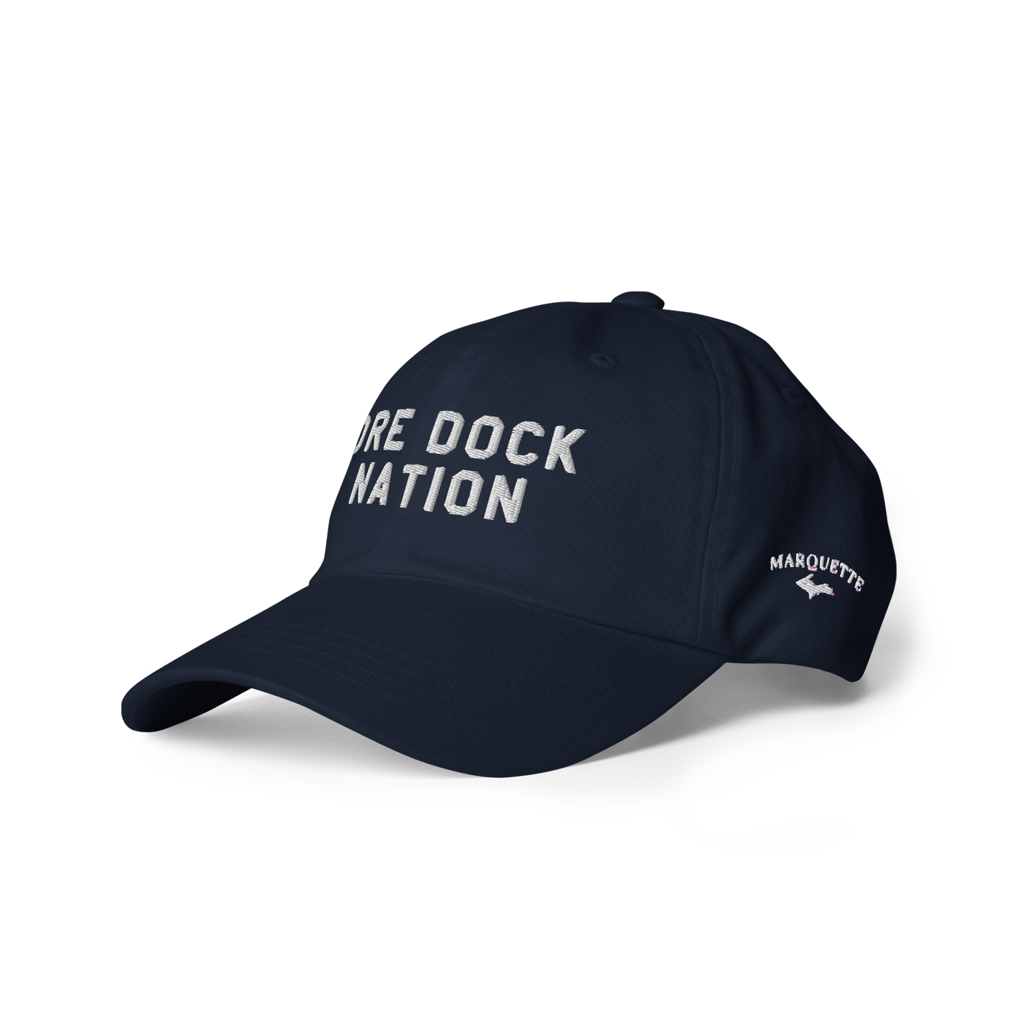 'Ore Dock Nation' Dad Hat (w/ 'Marquette' & UP Outline)