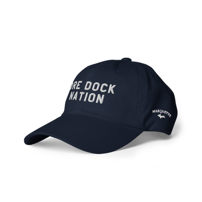 'Ore Dock Nation' Dad Hat (w/ 'Marquette' & UP Outline)