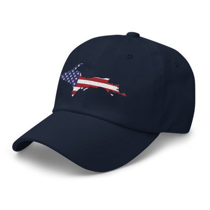 Michigan Upper Peninsula Dad Hat (Patriot Edition)