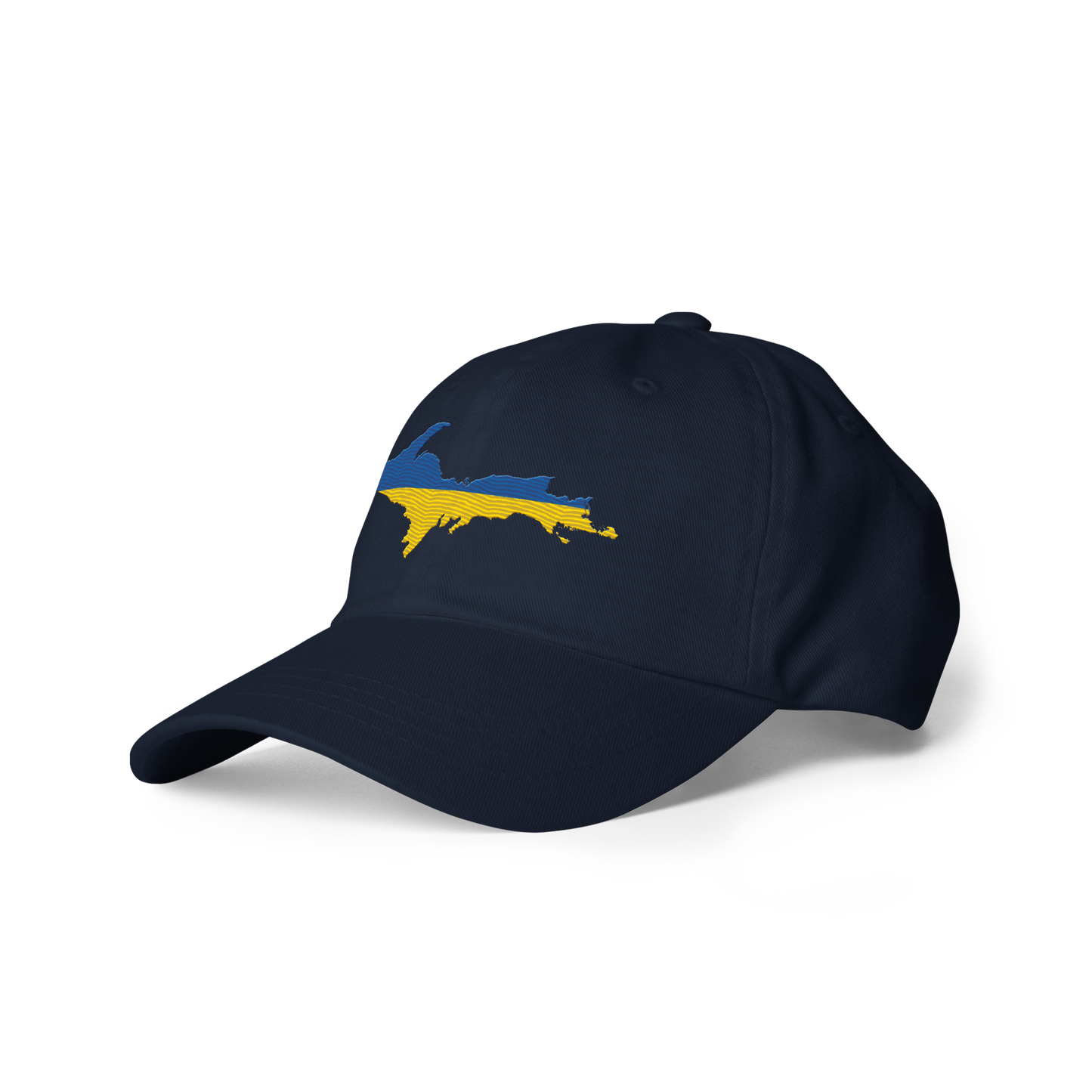 Michigan Upper Peninsula Dad Hat (Ukraine Edition)