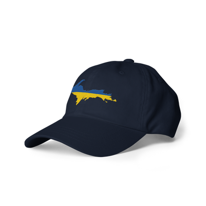 Michigan Upper Peninsula Dad Hat (Ukraine Edition)