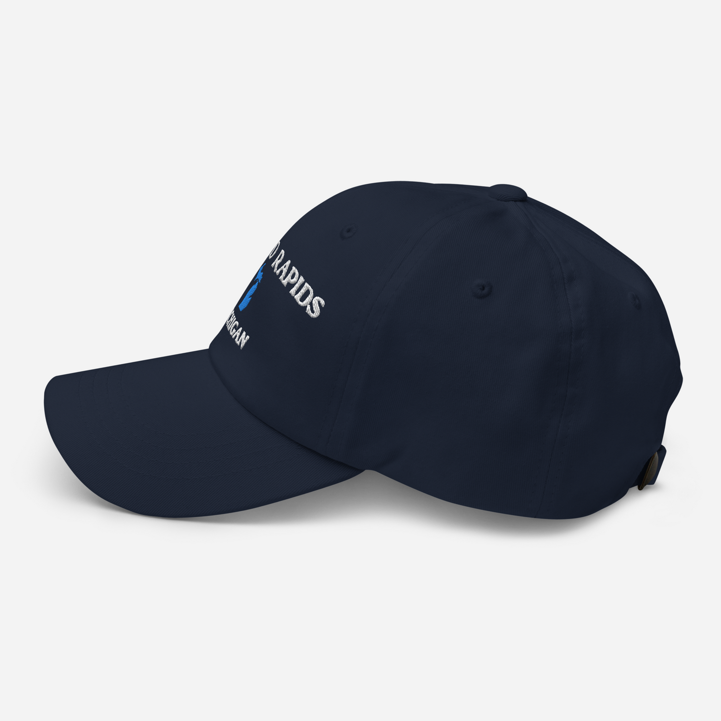 'Grand Rapids Michigan' Dad Hat (w/ Michigan Outline)