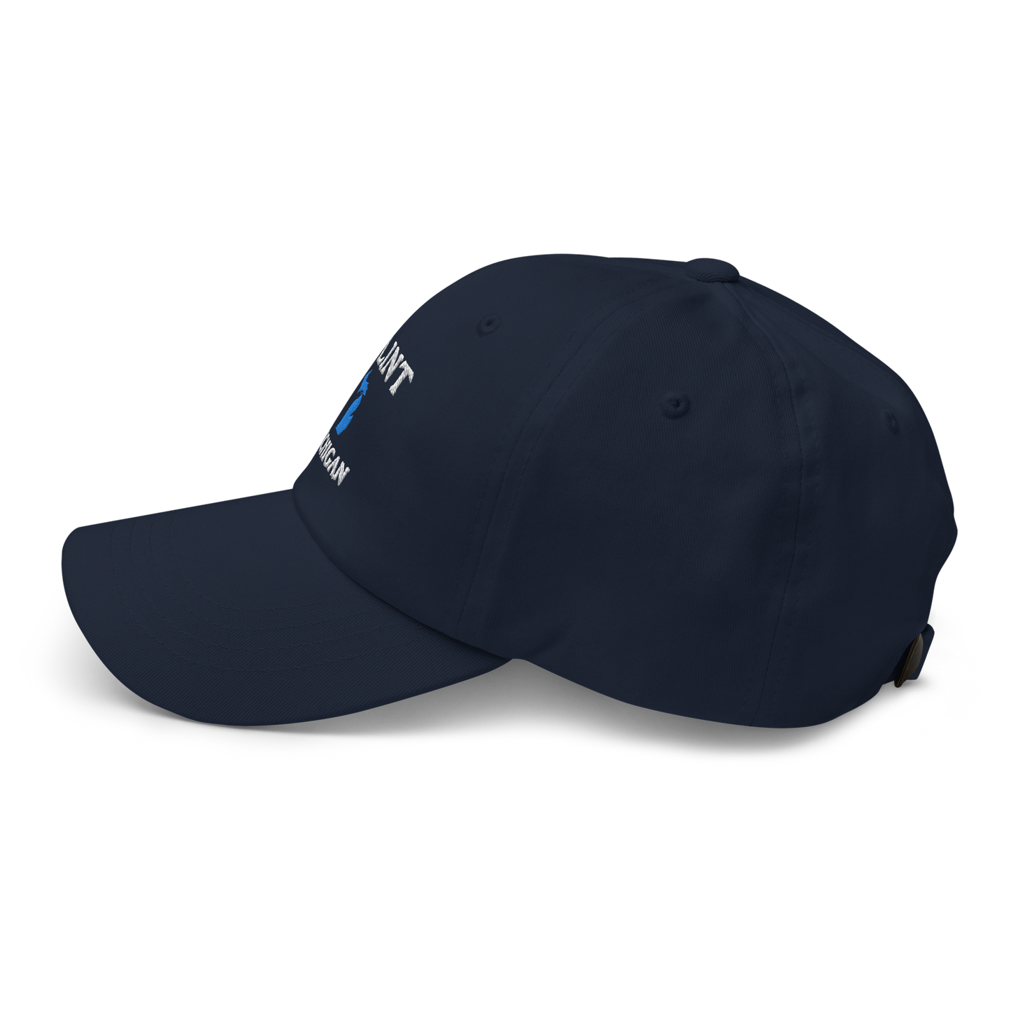 'Flint Michigan' Dad Hat (w/ Michigan Outline)