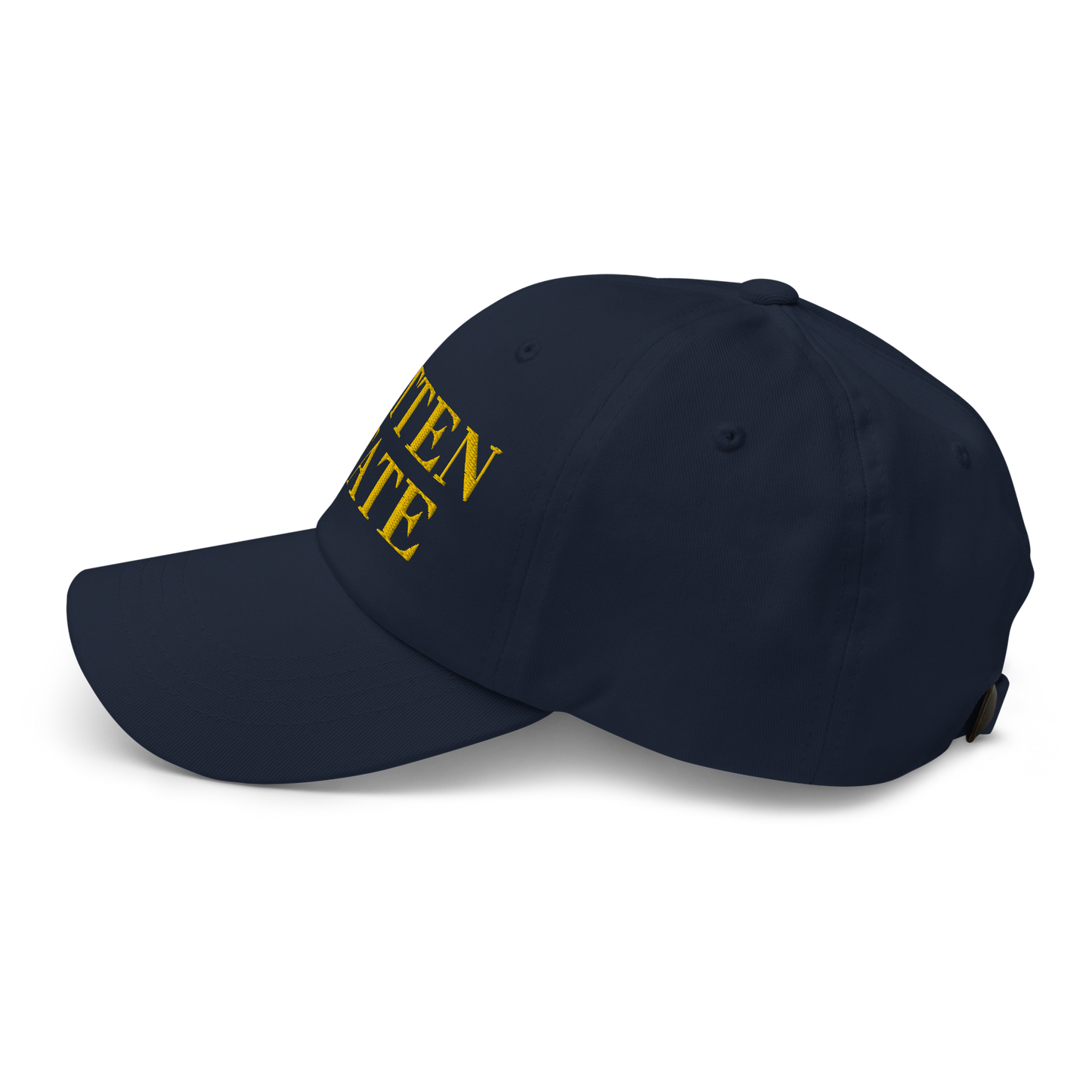 Michigan 'Mitten State' Dad Hat (Didone Font) | Gold Embroidery