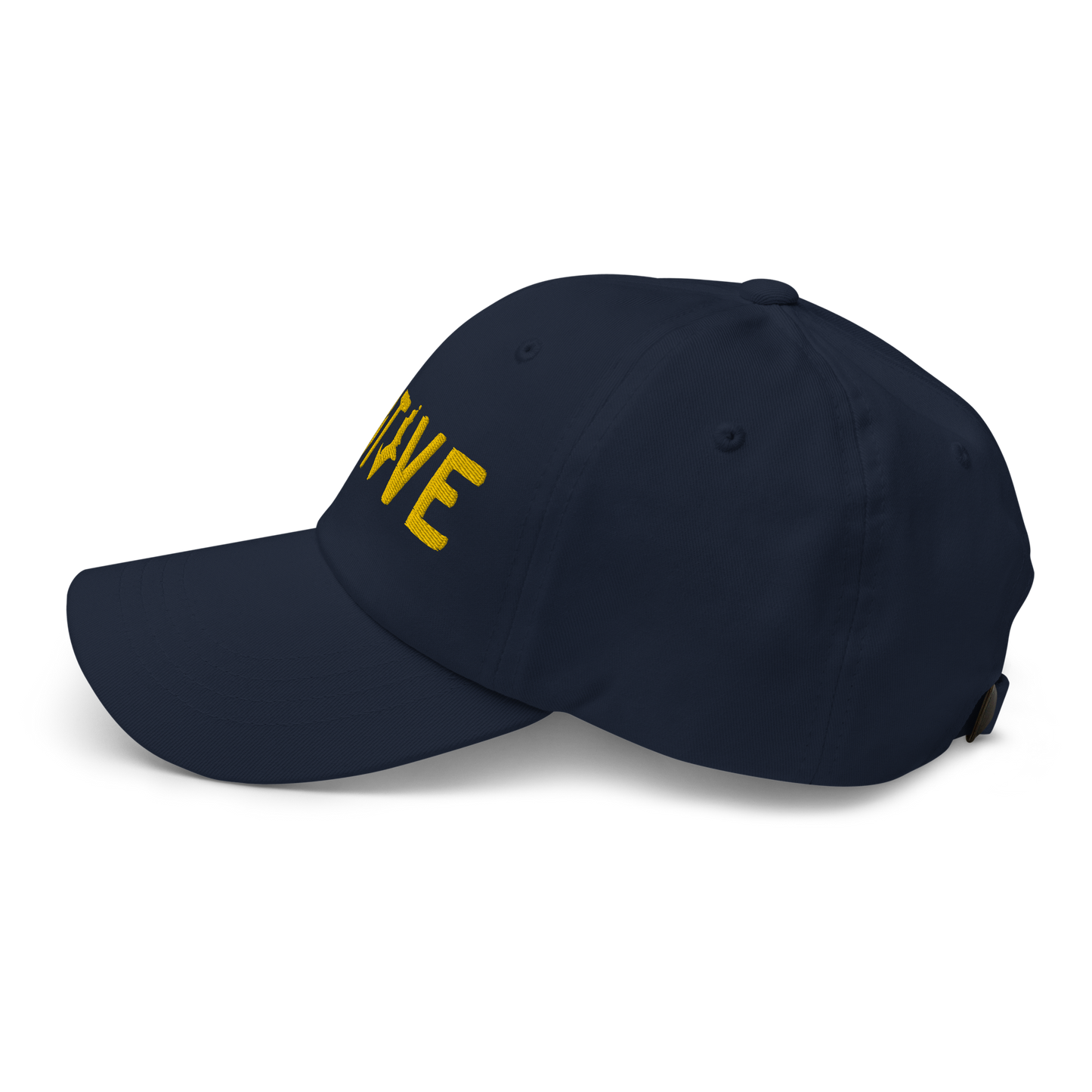 Michigan 'Native' Dad Hat (Licence Plate Font) | Gold Embroidery