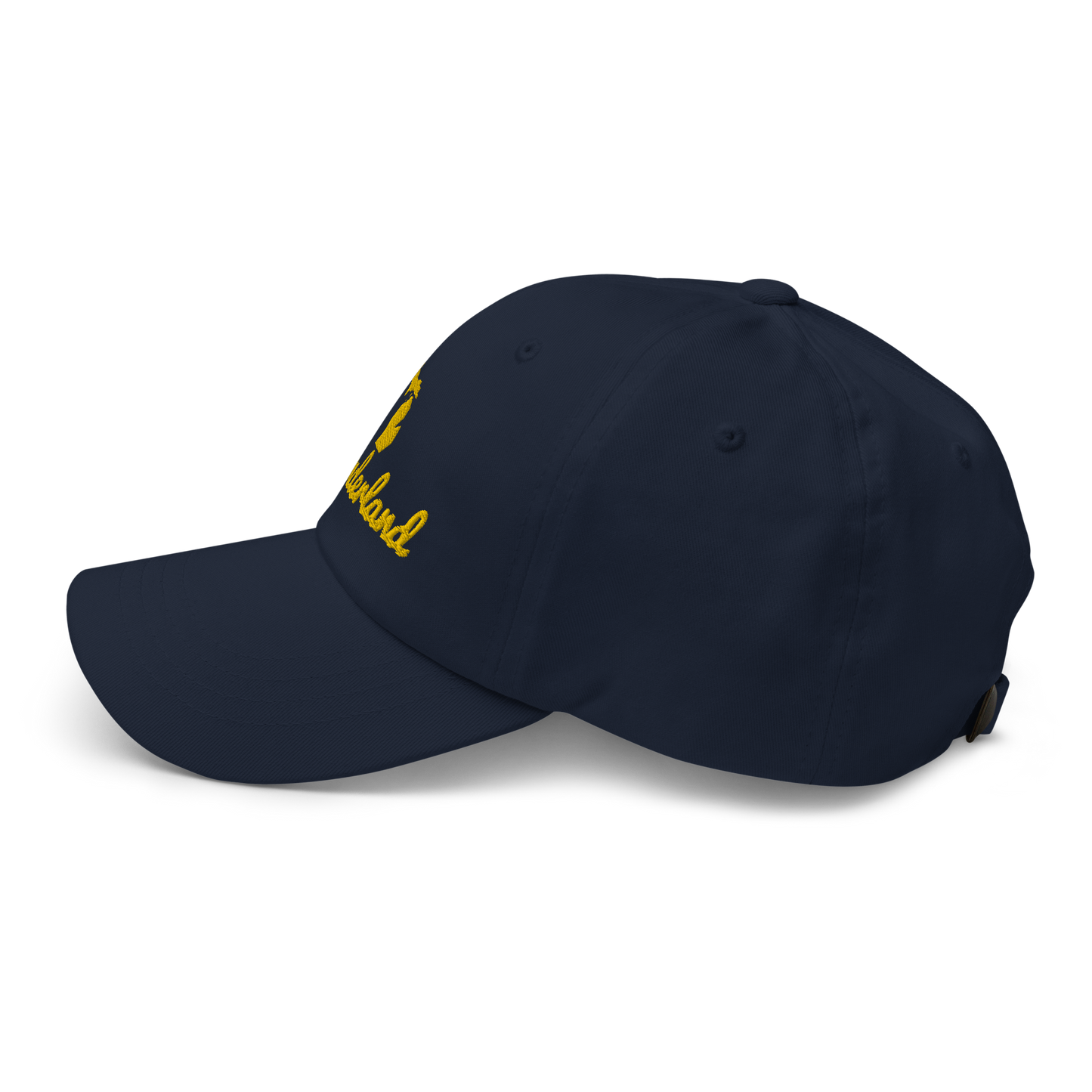 Michigan 'Wonderland' Dad Hat (Script Font) | Gold Embroidery