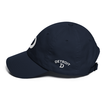 Detroit 'Old French D' Dad Hat (w/ Side Design)