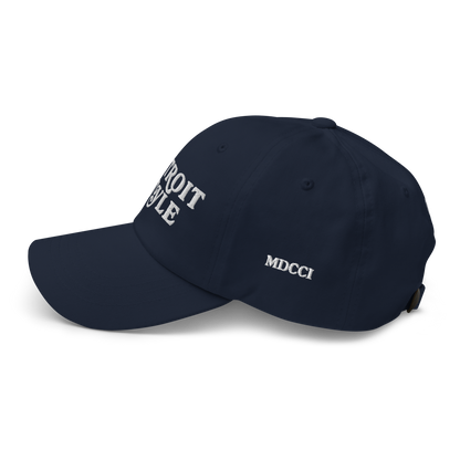 'Detroit Style' Dad Hat (w 'MDCCI' Side Design)