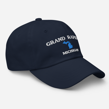 'Grand Rapids Michigan' Dad Hat (w/ Michigan Outline)