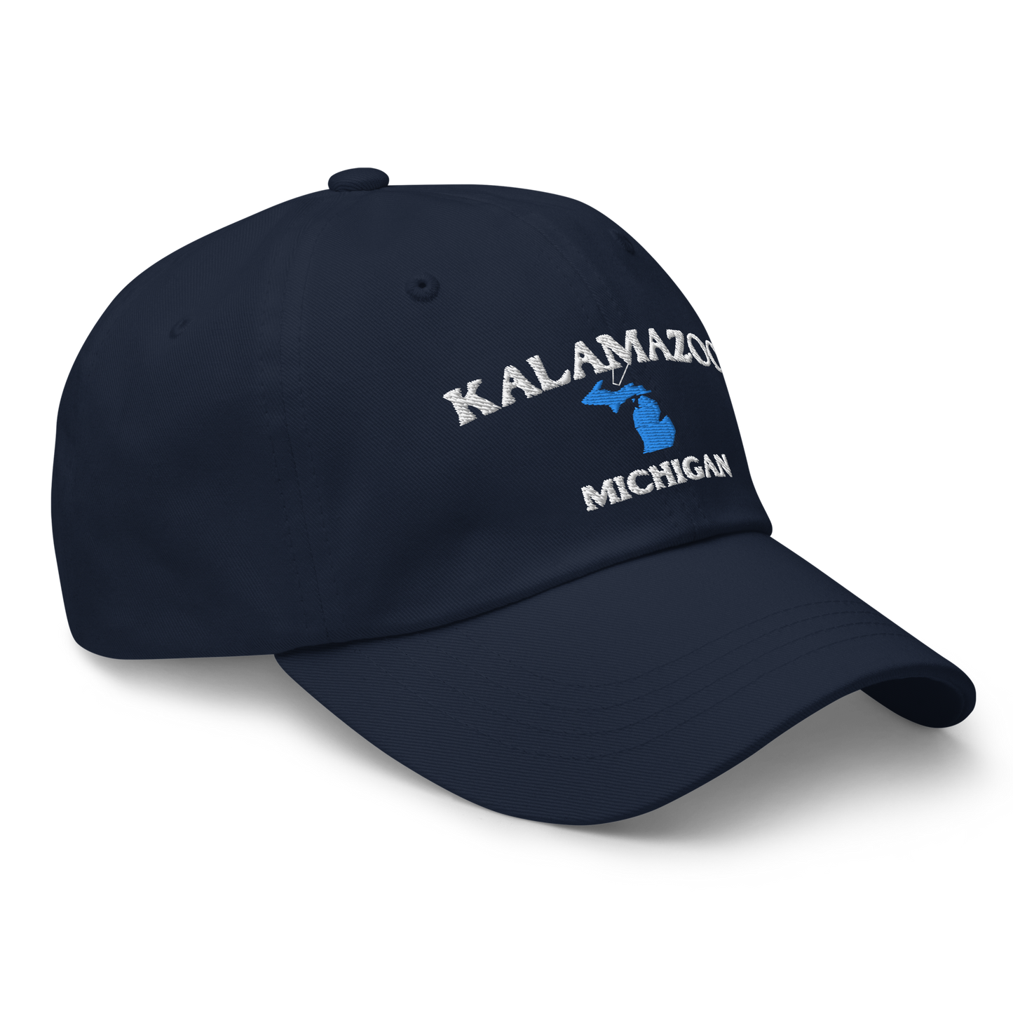 'Kalamazoo Michigan' Dad Hat (w/ Michigan Outline)