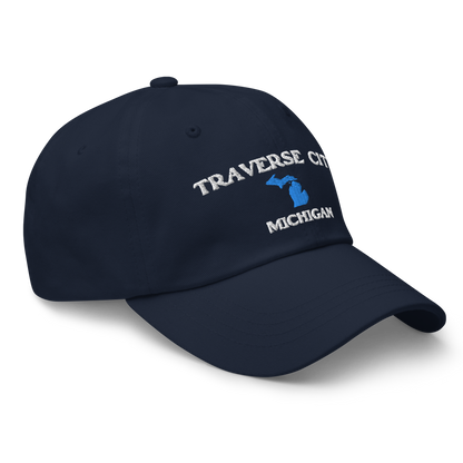 'Traverse City Michigan' Dad Hat (w/ Michigan Outline)