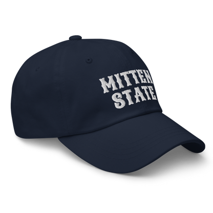 Michigan 'Mitten State' Dad Hat (Western Font)