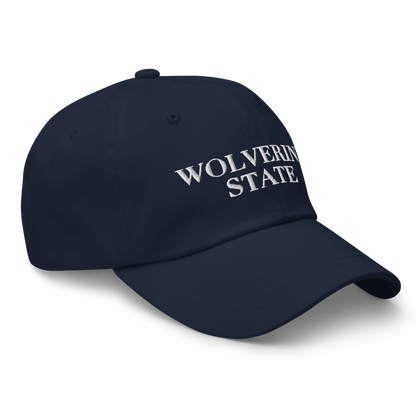 Michigan 'Wolverine State' Dad Hat (Didone Font)