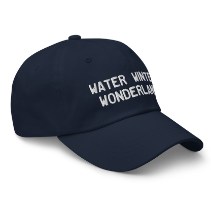 Michigan 'Water Winter Wonderland' Dad Hat (Licence Plate Font)