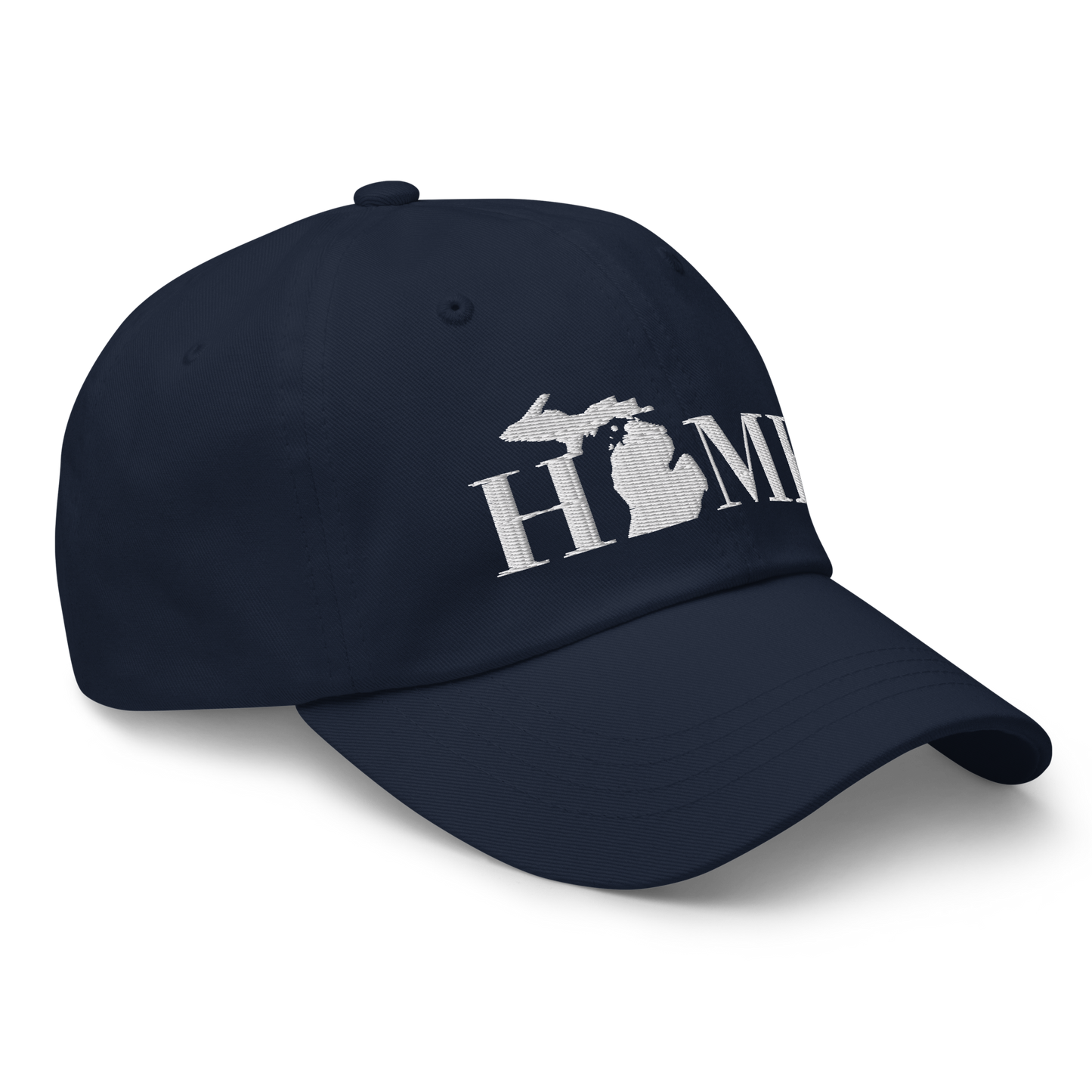 Michigan 'Home' Dad Hat (Didone Font)