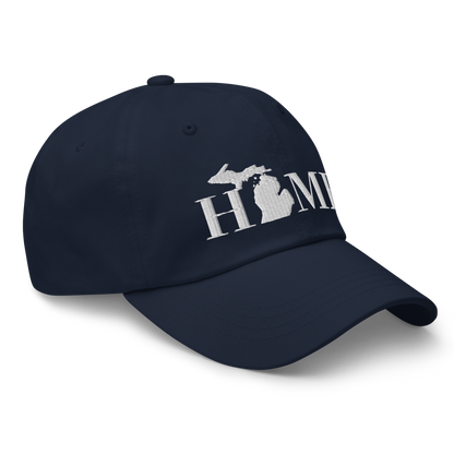 Michigan 'Home' Dad Hat (Didone Font)