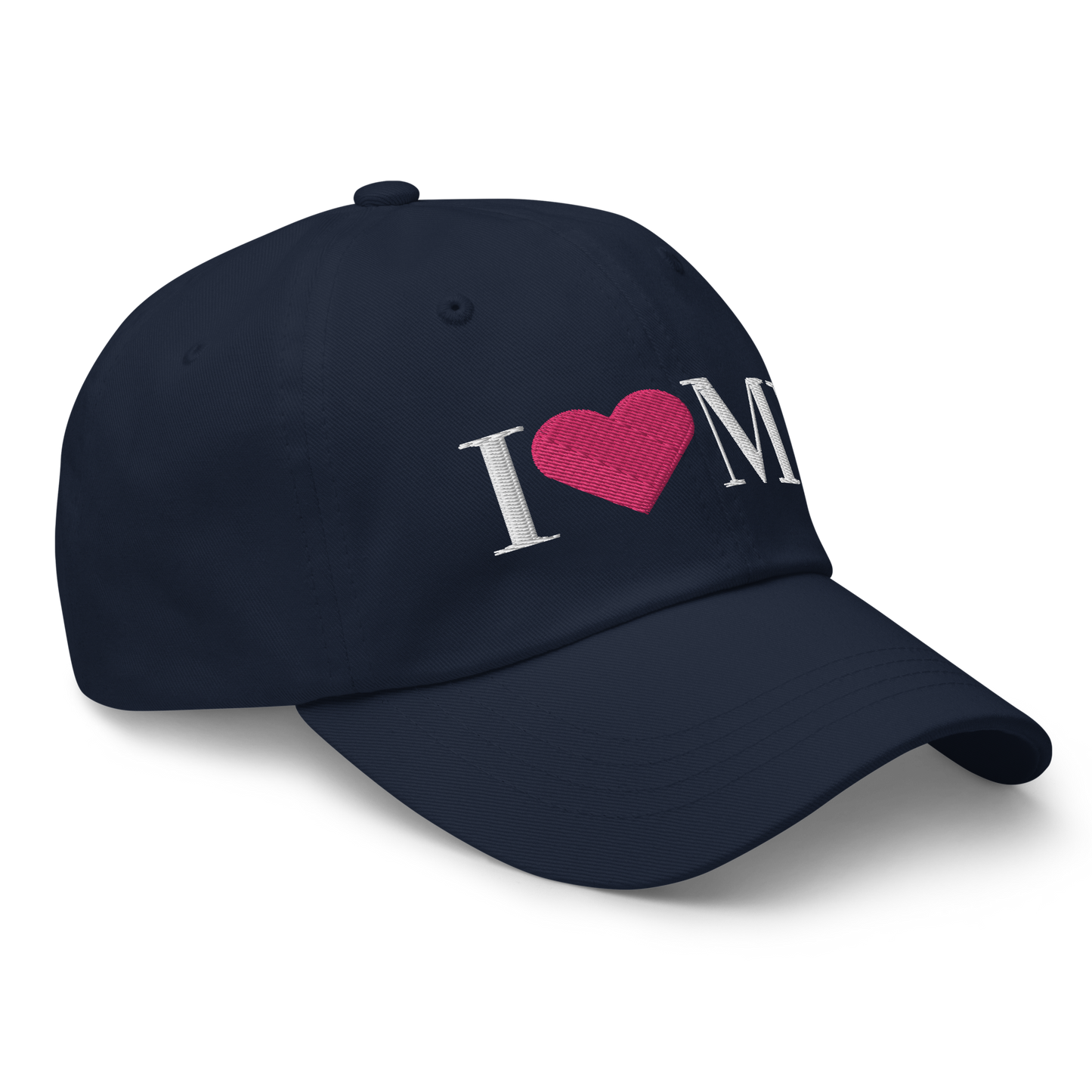 Michigan 'I ❤️ MI' Dad Hat (Didone Font)