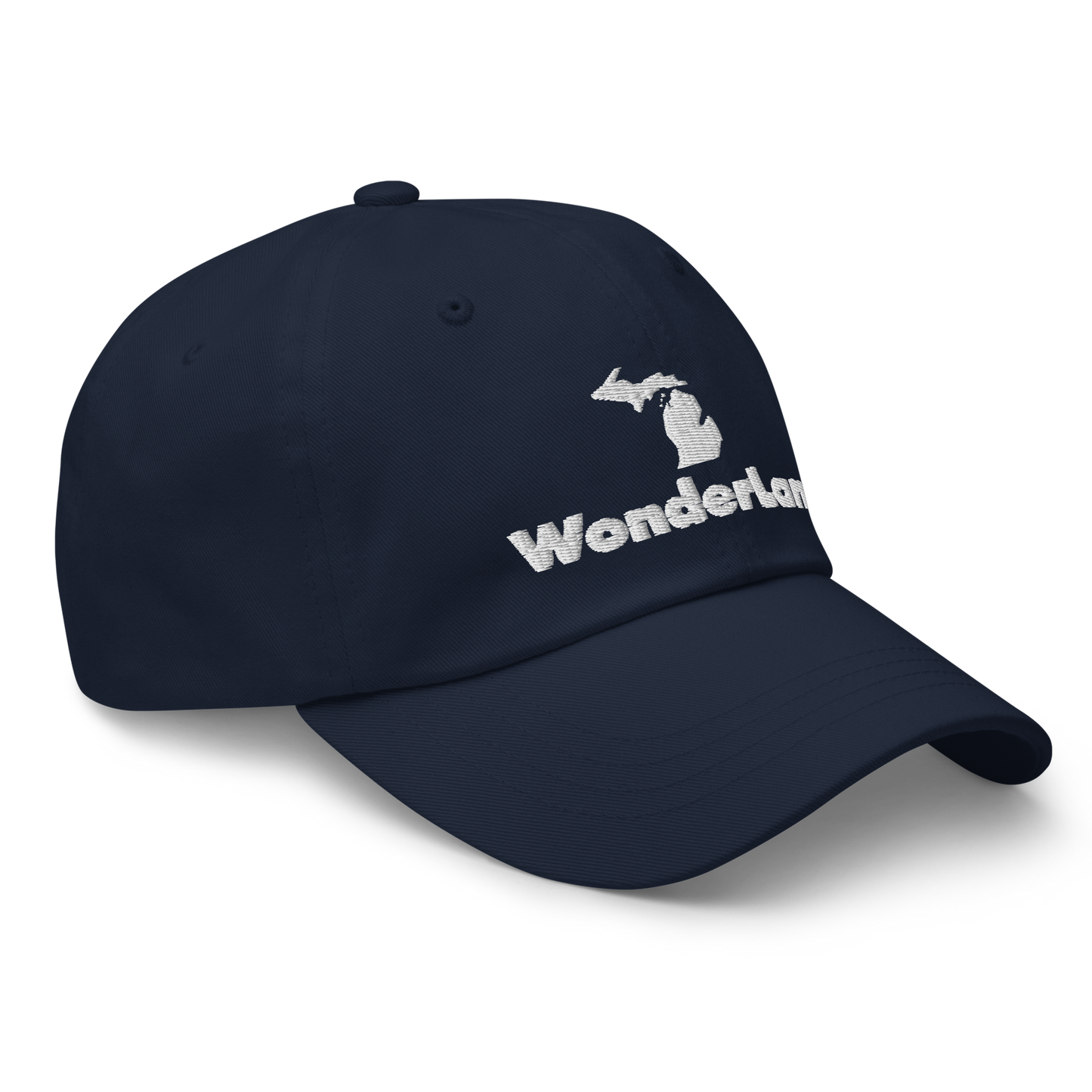 Michigan 'Wonderland' Dad Hat (Geometric Sans Font)