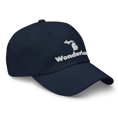 Michigan 'Wonderland' Dad Hat (Geometric Sans Font)