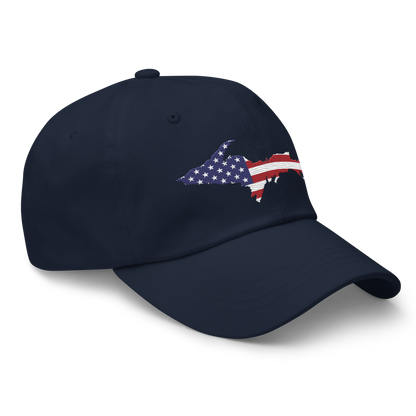 Michigan Upper Peninsula Dad Hat (Patriot Edition)