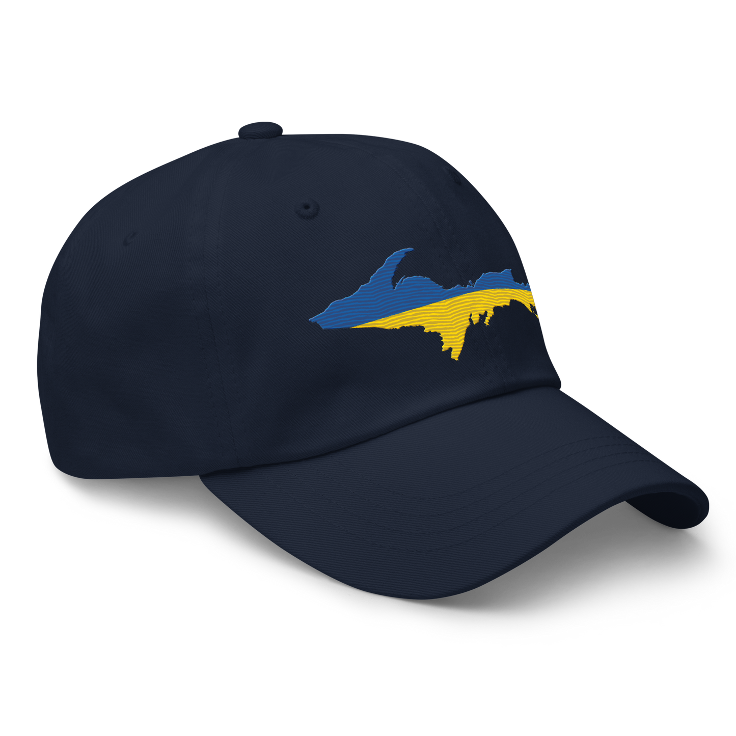 Michigan Upper Peninsula Dad Hat (Ukraine Edition)