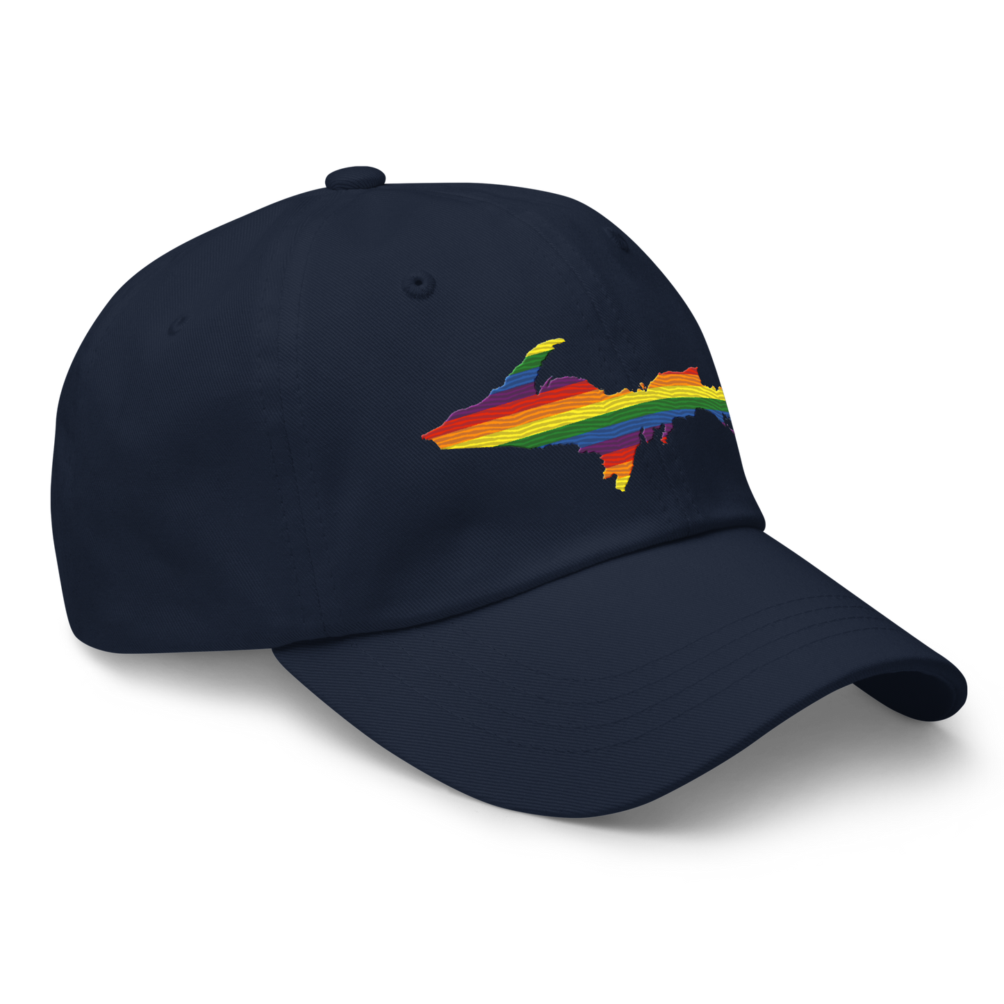 Michigan Upper Peninsula Dad Hat (Pride Edition)