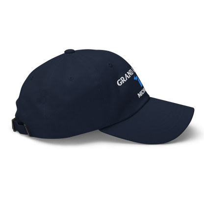 'Grand Rapids Michigan' Dad Hat (w/ Michigan Outline)