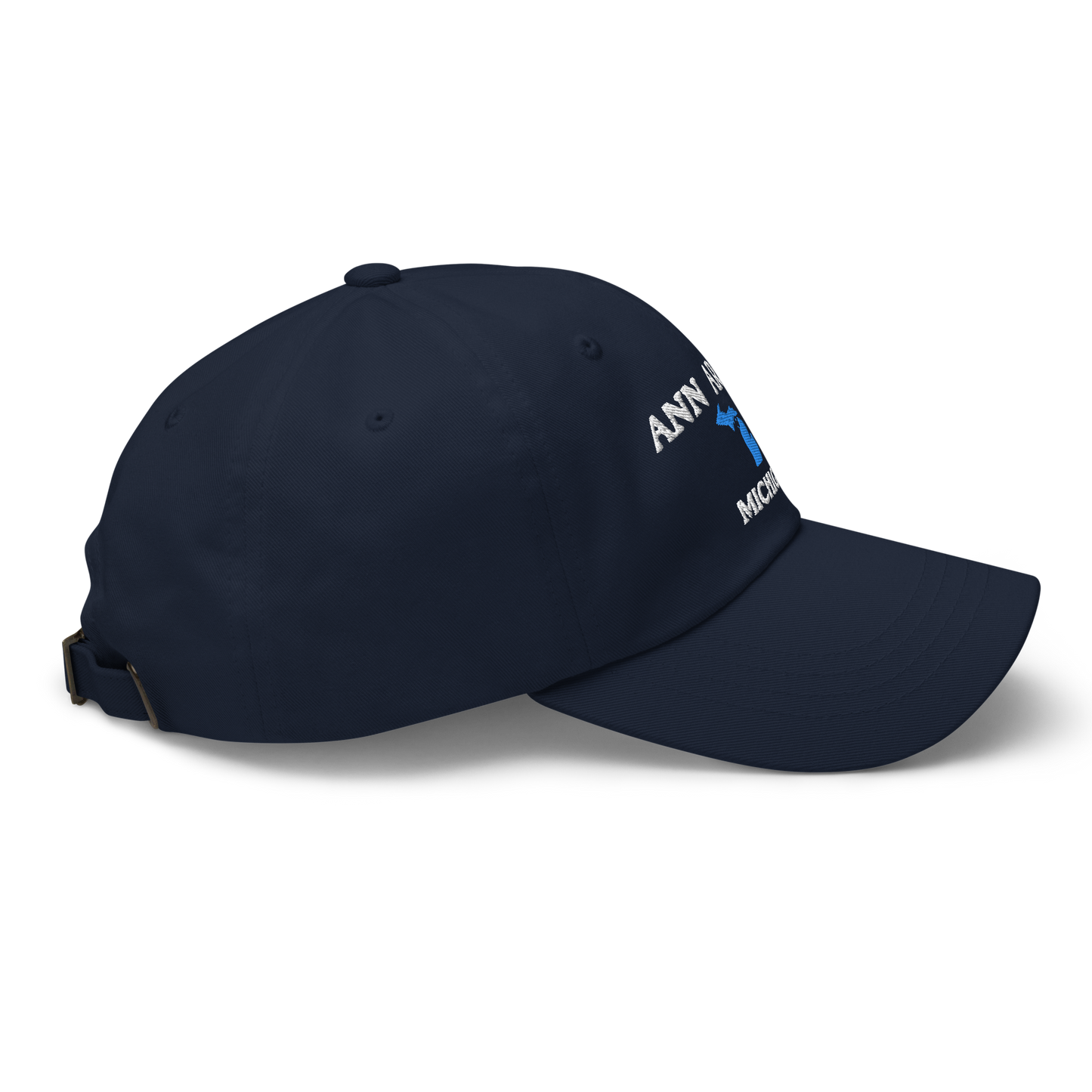 'Ann Arbor Michigan' Dad Hat (w/ Michigan Outline)