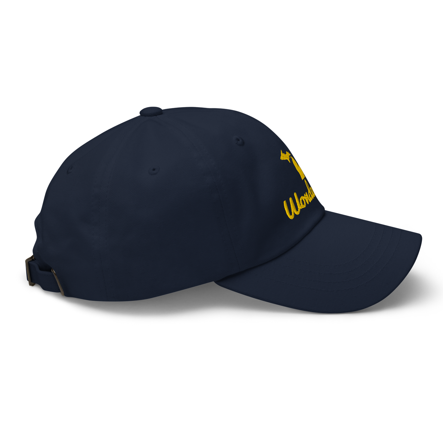 Michigan 'Wonderland' Dad Hat (Script Font) | Gold Embroidery