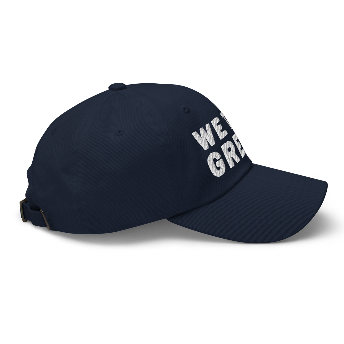 'We The Great' Dad Hat (w/ Great Lakes Side Design)