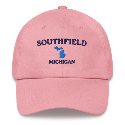 'Southfield Michigan' Dad Hat (w/ Michigan Outline)