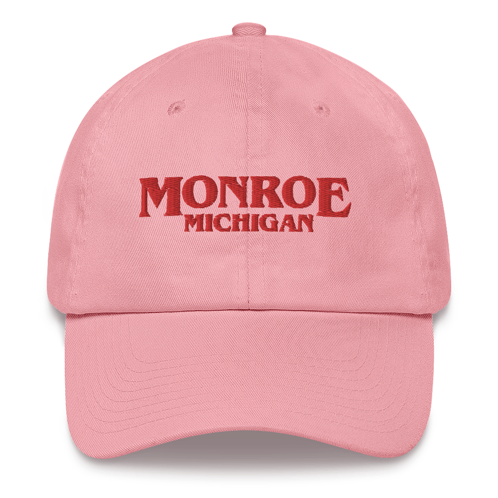 'Monroe Michigan' Dad Hat (1980s Drama Parody)