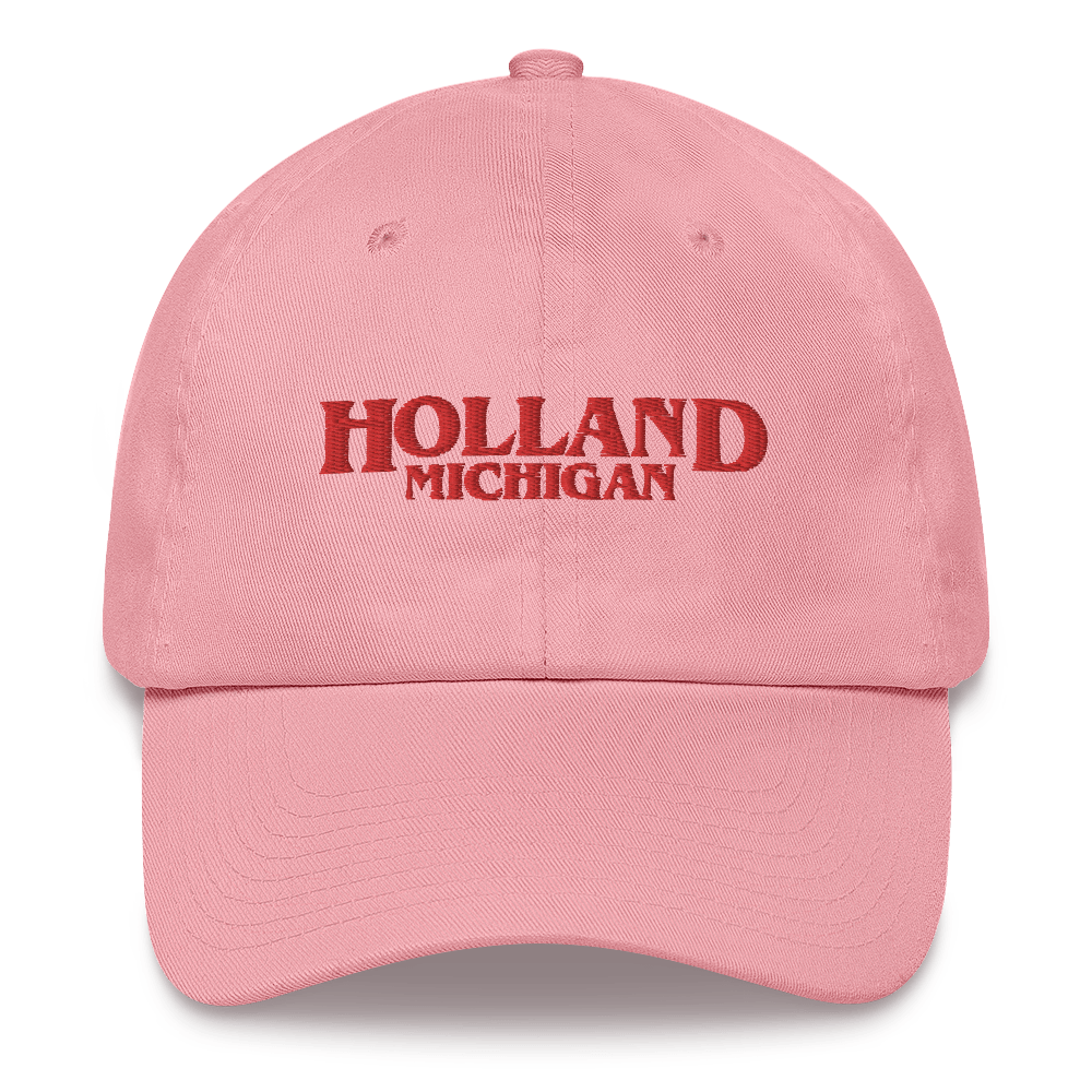 'Holland Michigan' Dad Hat (1980s Drama Parody)