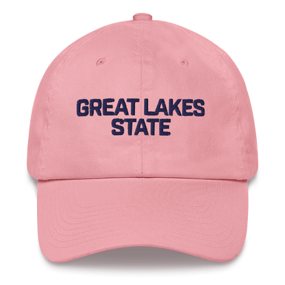 Michigan 'Great Lakes State' Dad Hat (Maritime Font)