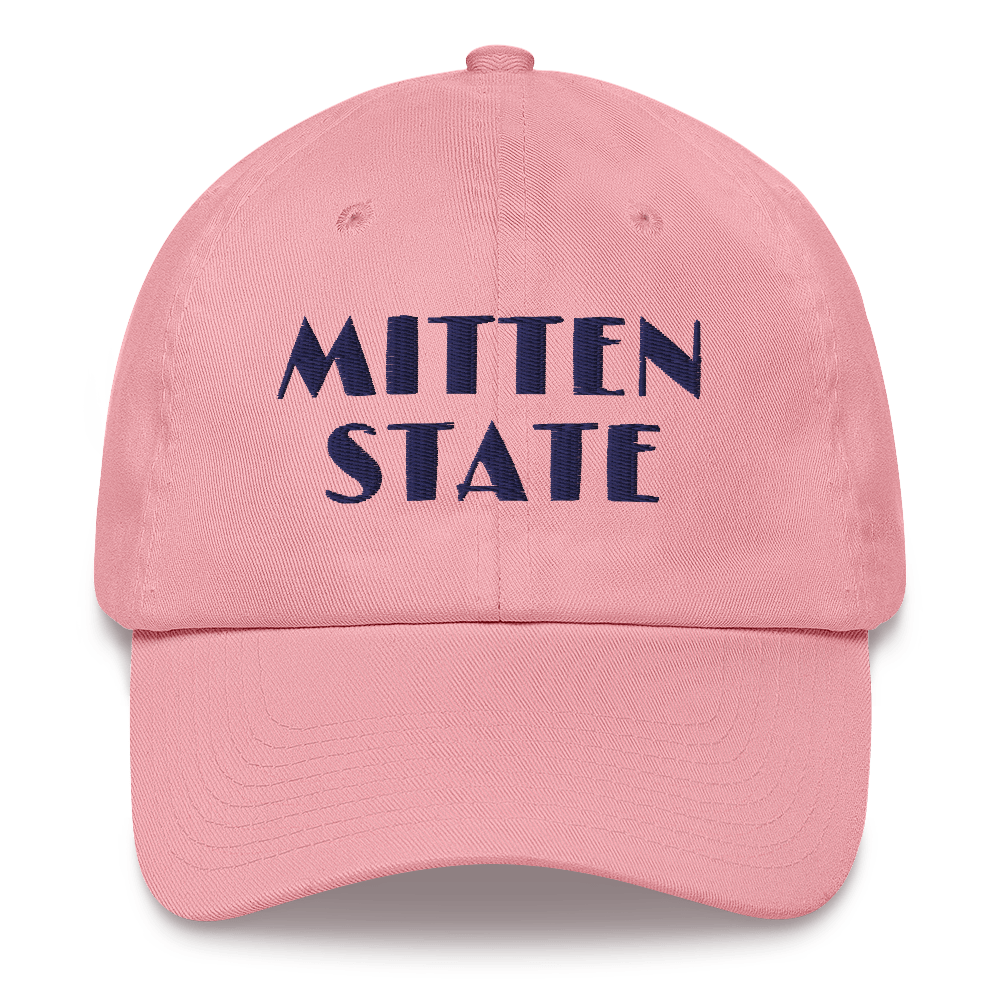 Michigan 'Mitten State' Dad Hat (Art Deco Font)