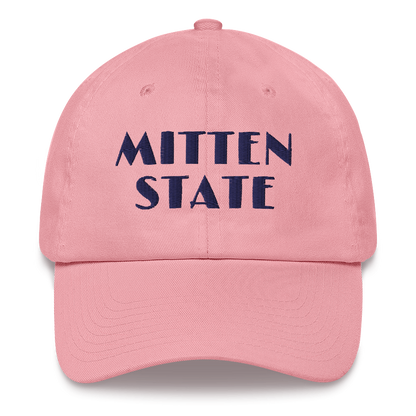 Michigan 'Mitten State' Dad Hat (Art Deco Font)