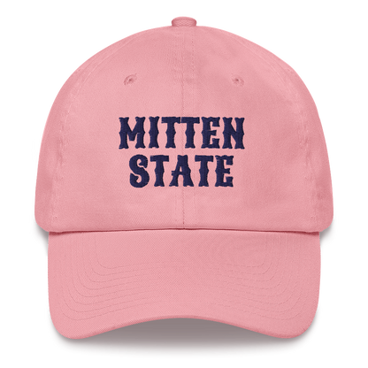 Michigan 'Mitten State' Dad Hat (Western Font)