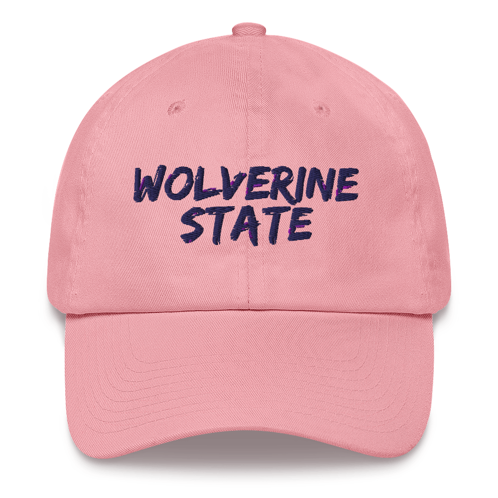 Michigan 'Wolverine State' Dad Hat (Angry Brush Font)