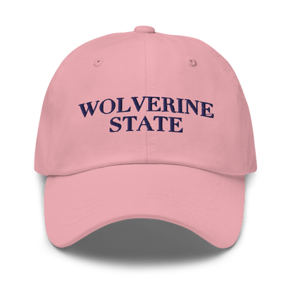 Michigan 'Wolverine State' Dad Hat (Didone Font)